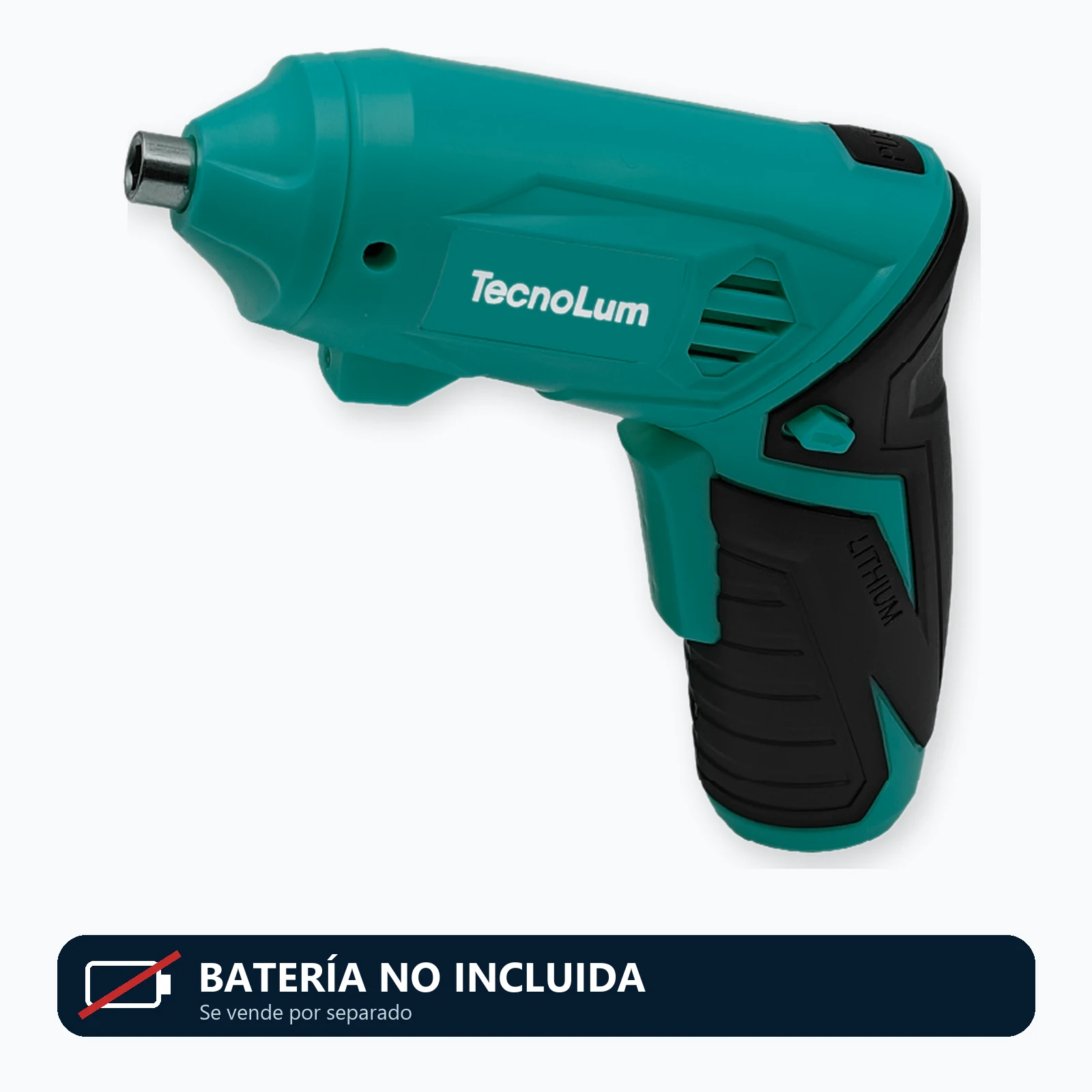 Atornillador articulado TecnoLum TM-105. Batería no incluida.
